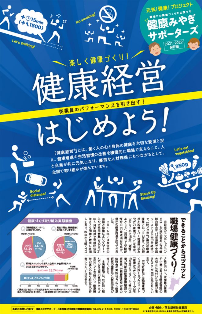 健康みやぎサポーターズ　掲載記事